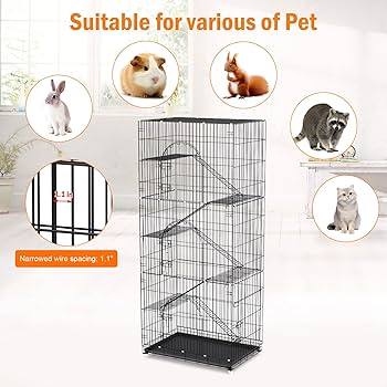Amazon.com: Cat Enclosures Indoor, 6-Tier 77 Inch Large Cat