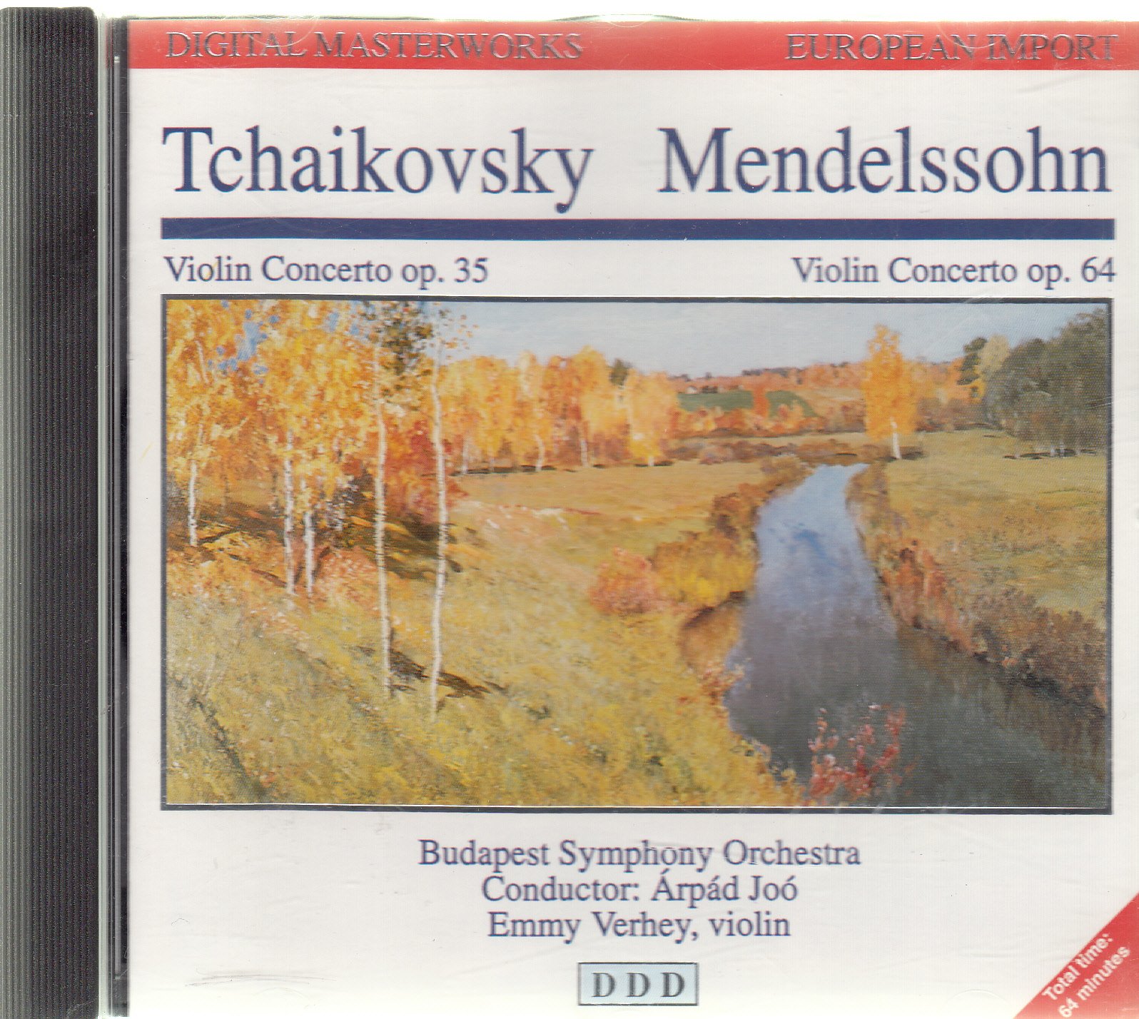 Violin Concerto [Audio CD] Tchaikovsky and Verhey