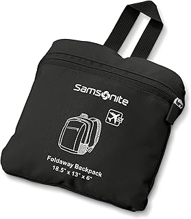 Samsonite Foldaway Backpack, Black