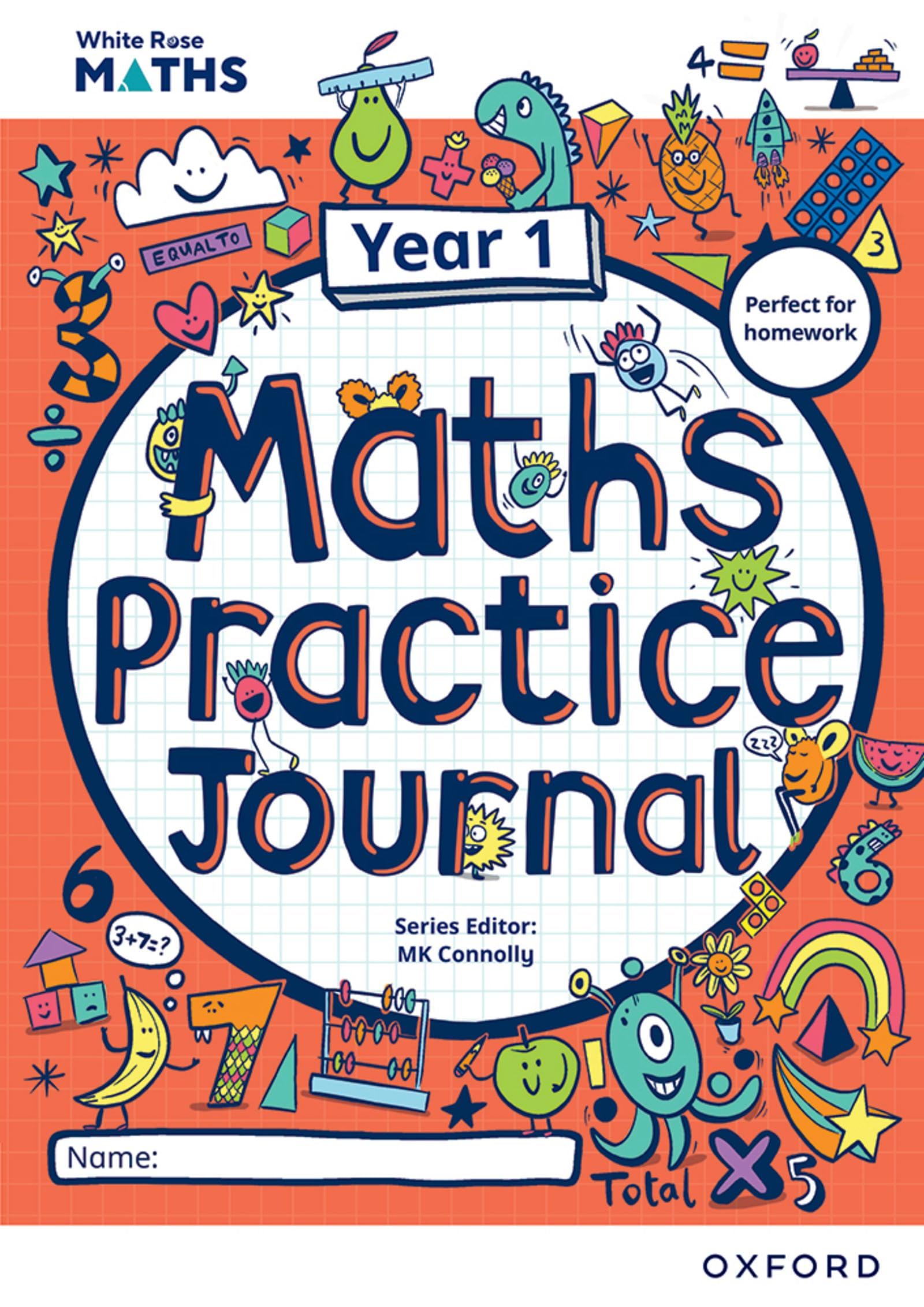 White Rose Maths Practice Journals Year 1 Workbook: Single Copy Paperback – 7 Sept. 2023