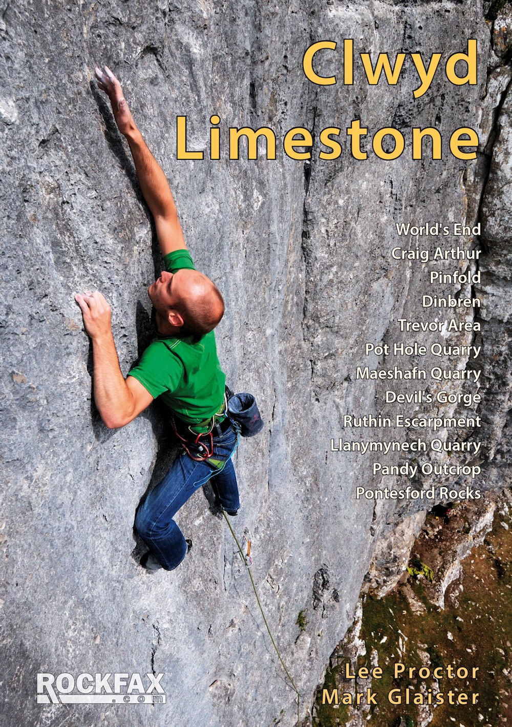 Clwyd Limestone - Rockfax by Lee Proctor (Paperback Book)