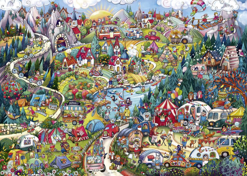 Go Camping! Puzzle 2000 Teile