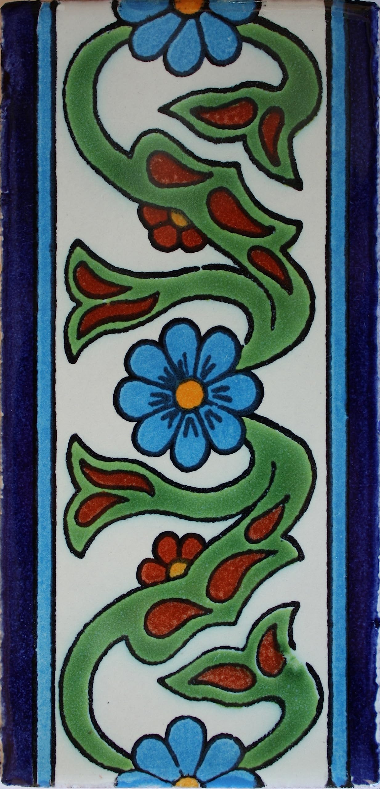 3x6 8 pcs Carbellino Subway Mexican Tile