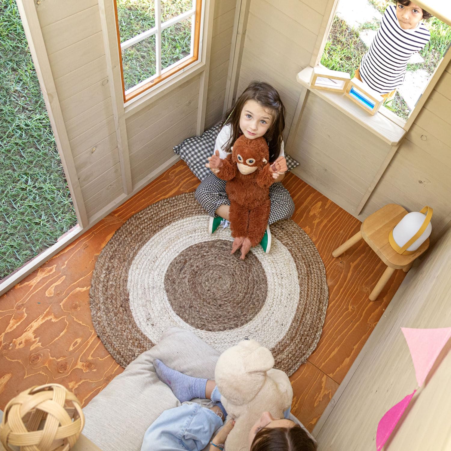Casas Green House | Casita Infantil de Madera Exterior OLI | Colores Personalizados | 175 x 143 x 172 A