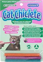 PET GAMES - Brinquedo Mordedor Interativo, Divertido e Saudável Que Auxilia na Prevenção de Doenças Bucais Dos Gatos - Cat Chiclete