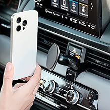 Offroam Non-Charging Phone Mount Made for MagSafe and Made for Honda Pilot 2023-2025 and Made for Honda Passport 2026, Aluminum, Dashboard Mounting, 360-Degree Adjustable, High Strength Magnets