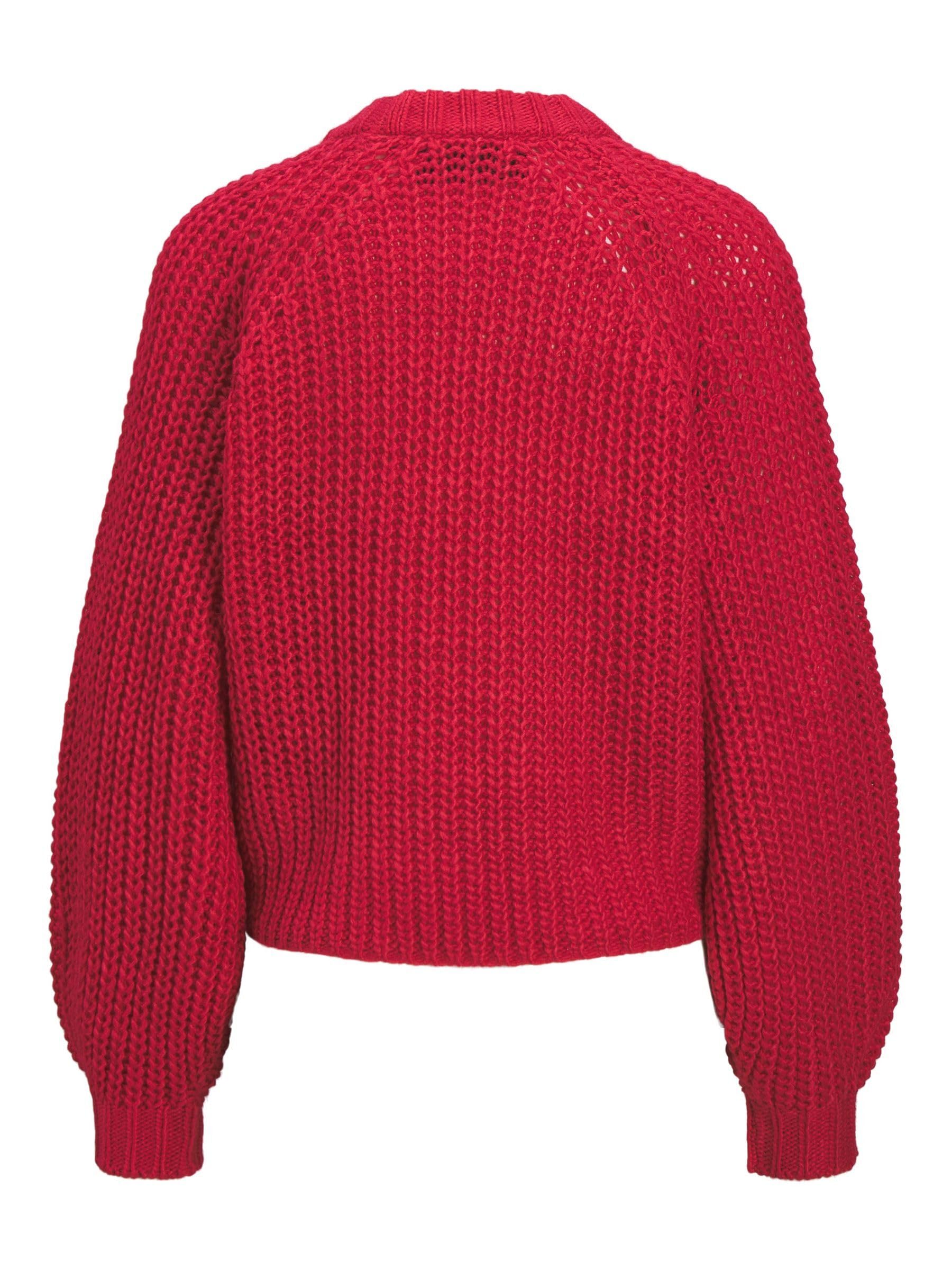 JACK & JONES Damen Jxkelly Chunky Crew Neck Knit Sn