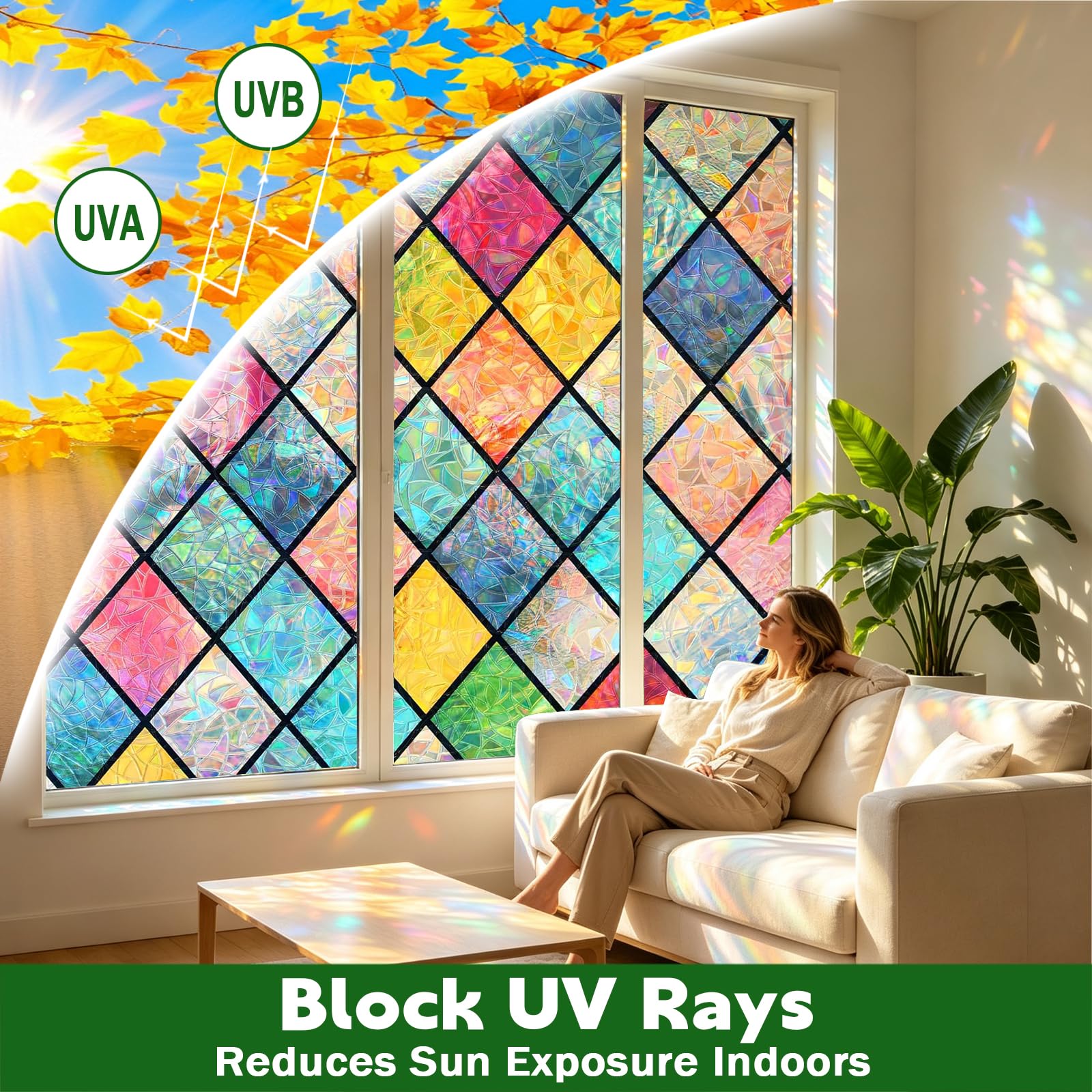 Vinilo para Ventana Privacidad Antiestático 45x600cm D