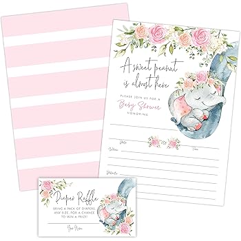 invitaciones para baby shower girl