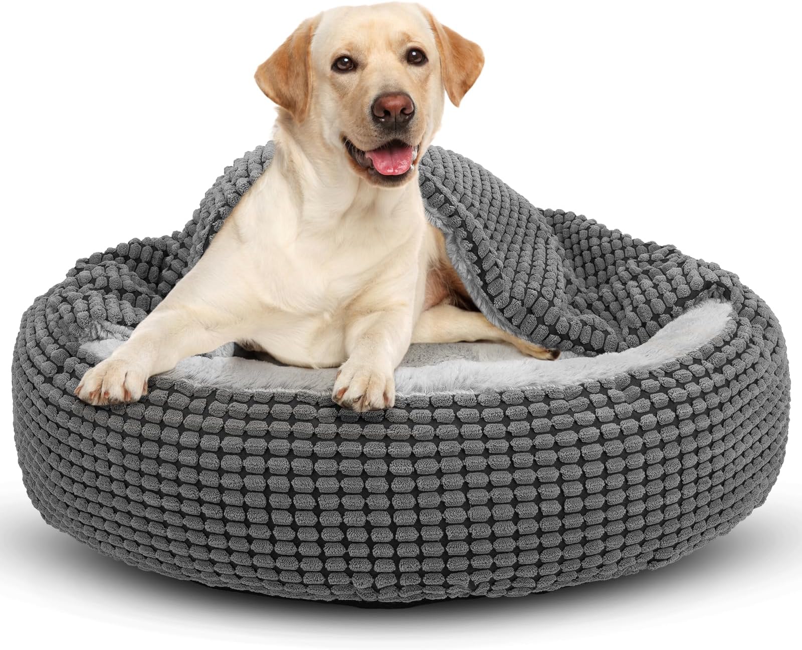 Bedsure Hundebett Groß 89x63x20cm - Kuschelweiches Sofa Für Große Hunde
