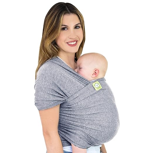 KeaBabies Baby Wrap Carrier All in 1 Original Breathable Baby Sling, Lightweight