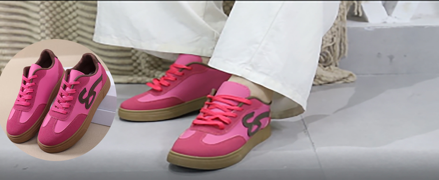 QIXUJAK Damen Sneaker Im Retro-Look - Bequeme Freizeitschuhe Für Jeden Tag