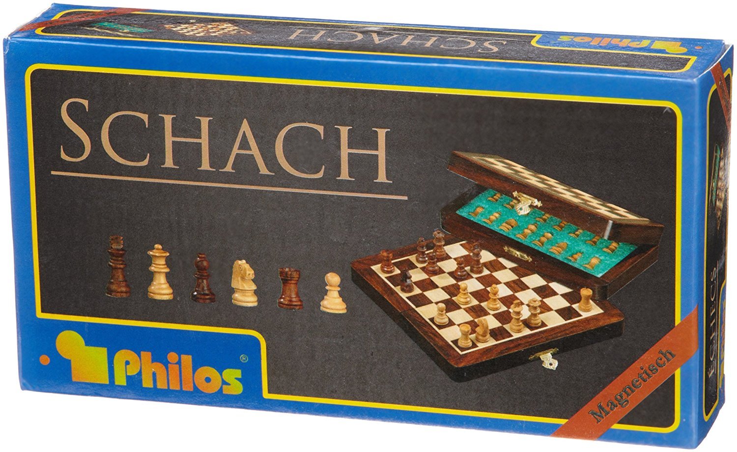 Philos チェスセット（木製） Amazon | Philos フィロス 木製 携帯用ミニチェスセット 18.5