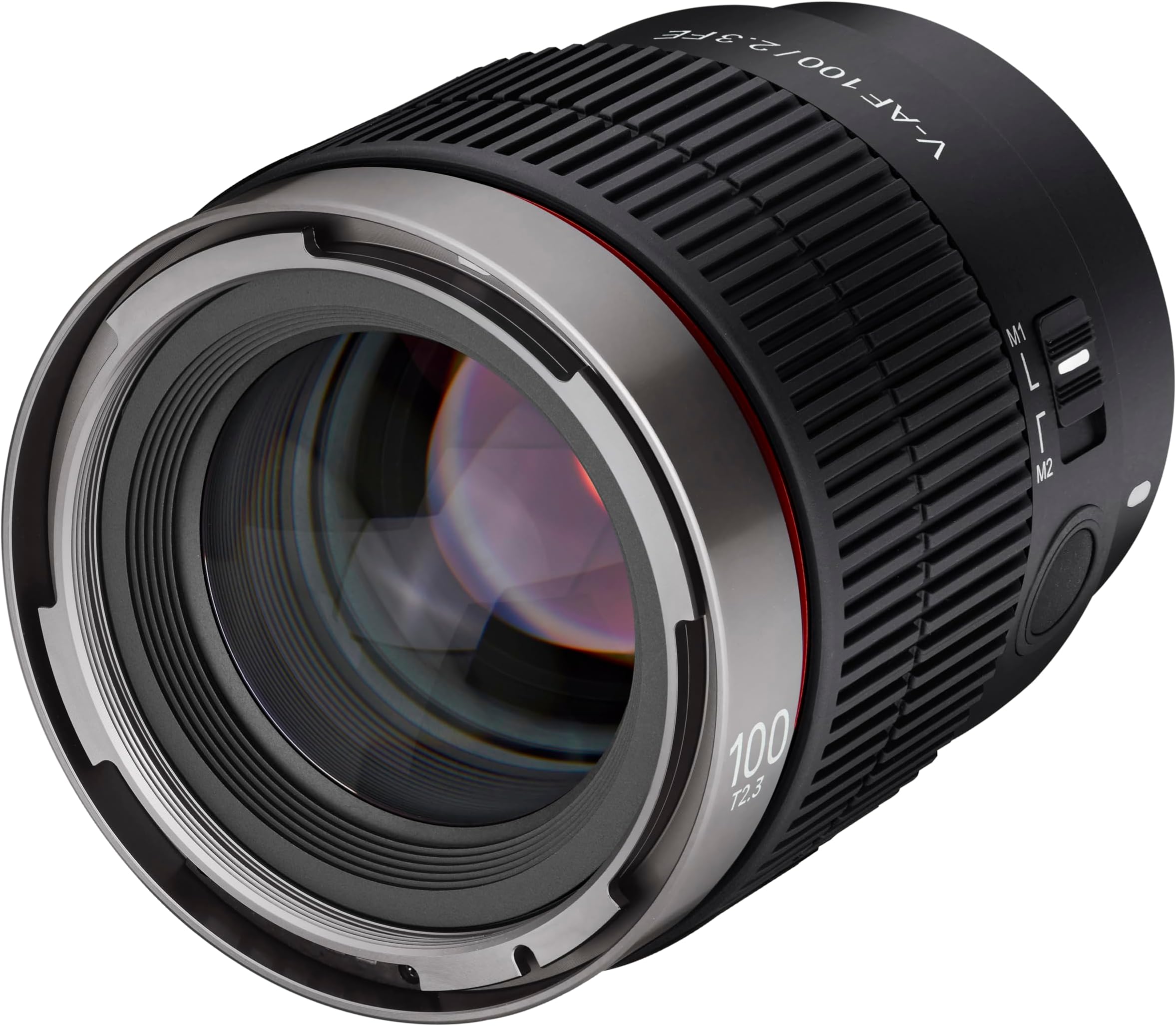 V-AF 100 mm T2.3 FE for Sony E, Video Lens, Auto Focus Lens, Cine Lens 8K Support, Custom Switch and Button