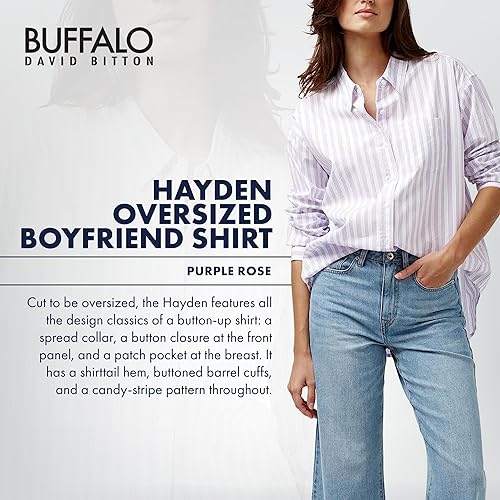 Vista 3 de Buffalo David Bitton Camisa Hayden para mujer