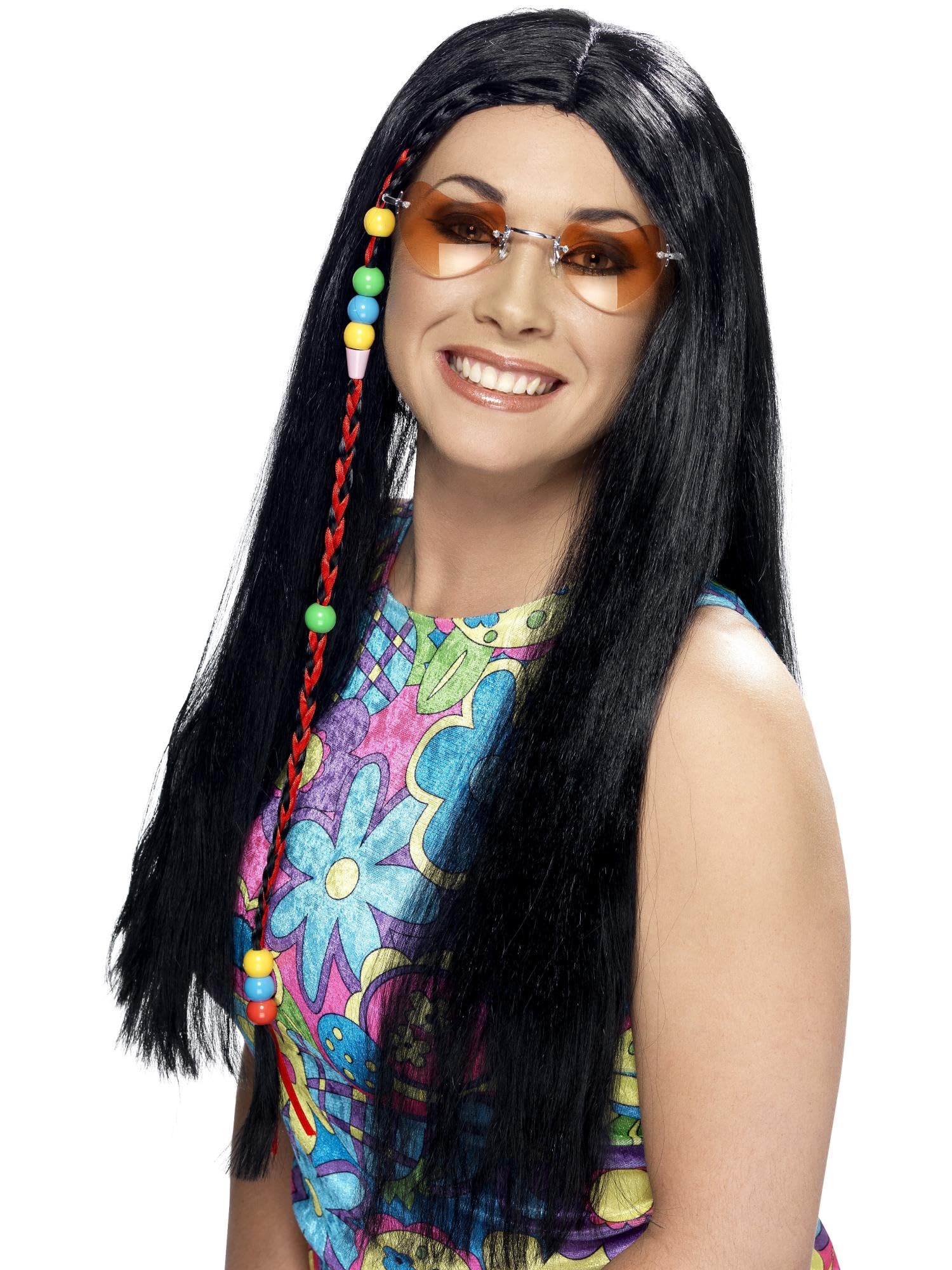 Black Hippy Party Long Wig