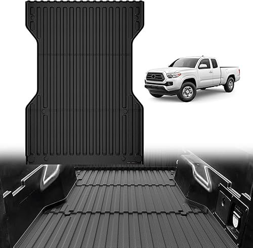 Miniatura 42 de TripleAliners - Tapete para caja de camioneta (de ejes) de 5 pies, encaje perfecto para pick-up de carga, accesorio de protección de vehículo
