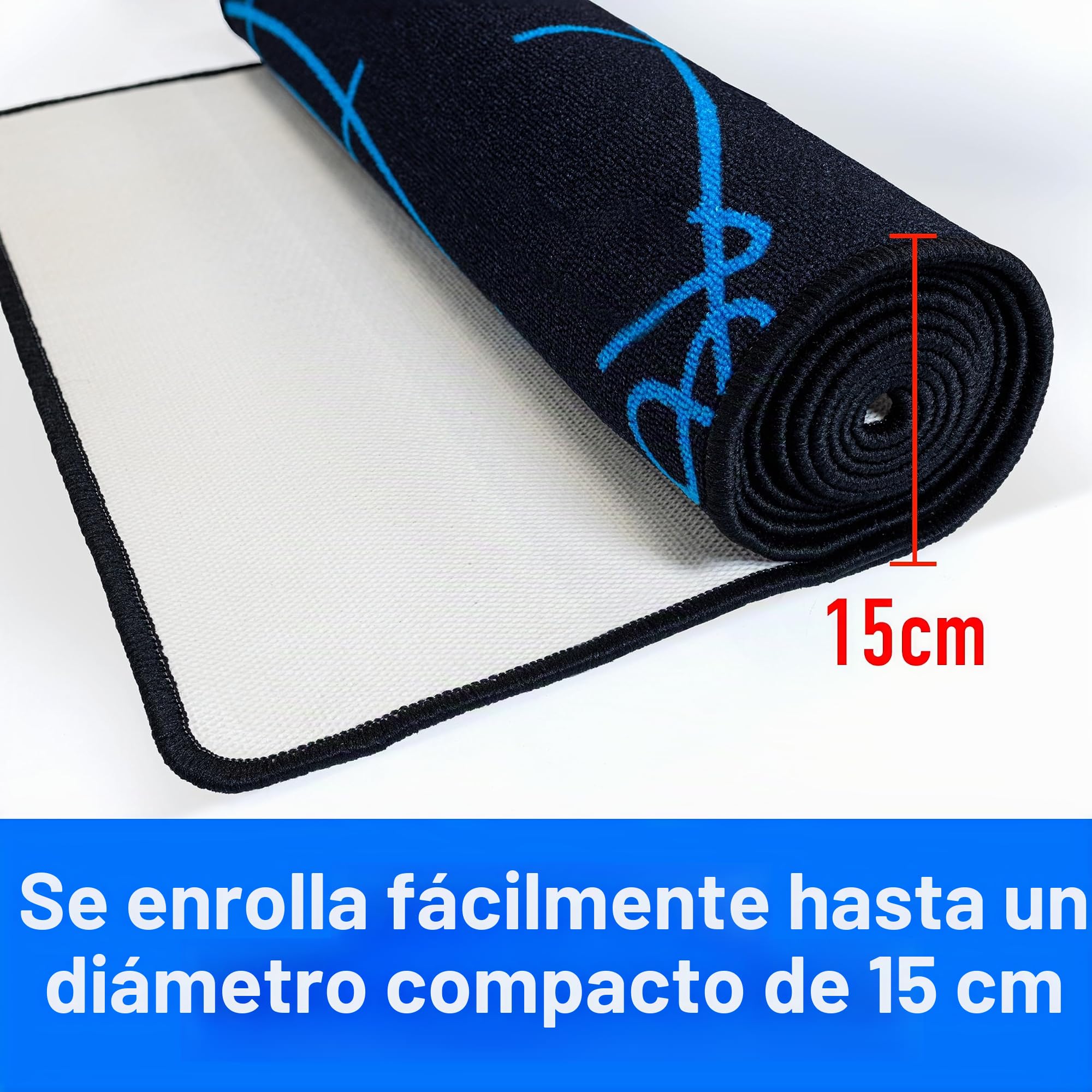 Harrows Tapete de Dardos I Protección del Suelo | Tapete de Torneo I Dardo Oche para Dardos Punta de Plastico y Punta de Acero