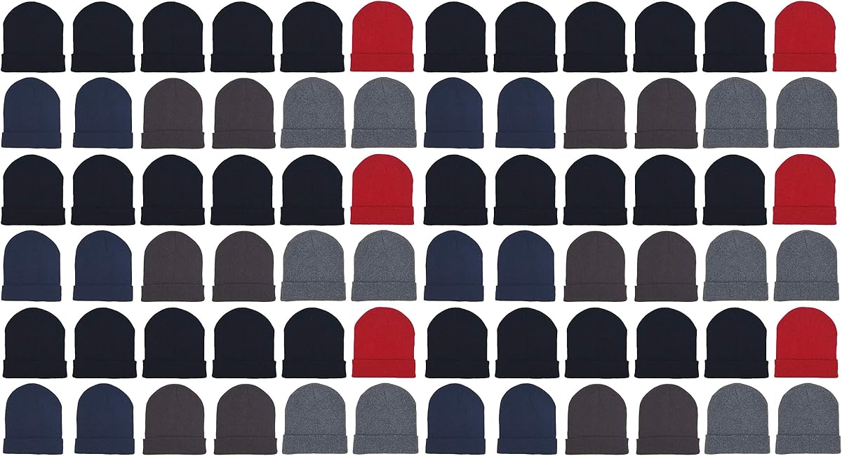 Gorros al por mayor de los guantes del invierno, mujeres unisex de los hombres del paquete a granel termal grueso caliente de la caja