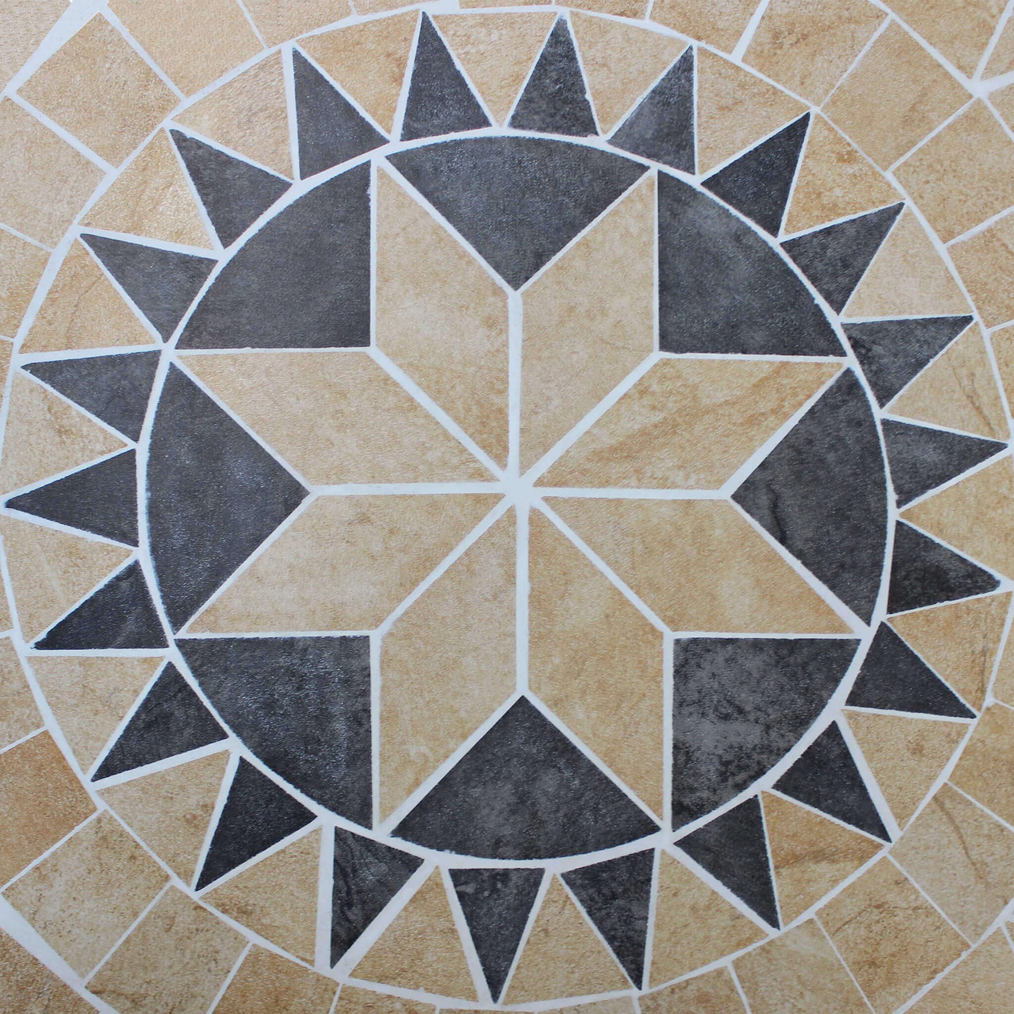 Table ronde fixe en fer ø 90 plan en mosaïque pour extérieur jardin, porche, restaurant, glacés Bar Hôtel Hôtel