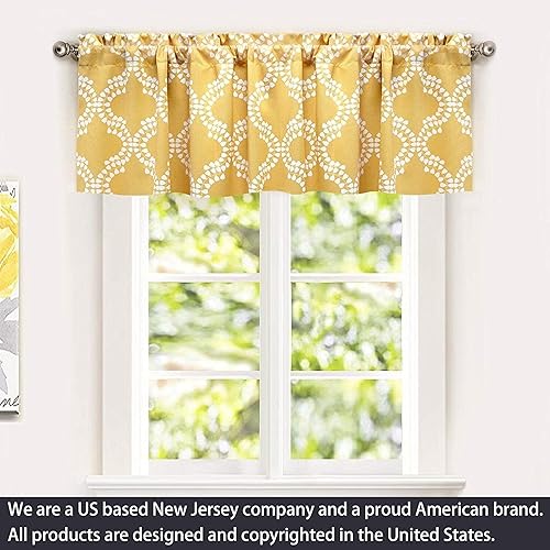 Miniatura 2 de DriftAway Julianna juego de dos paneles de cortinas de ventana oscuras con arandelas, 52 x 84 cada panel