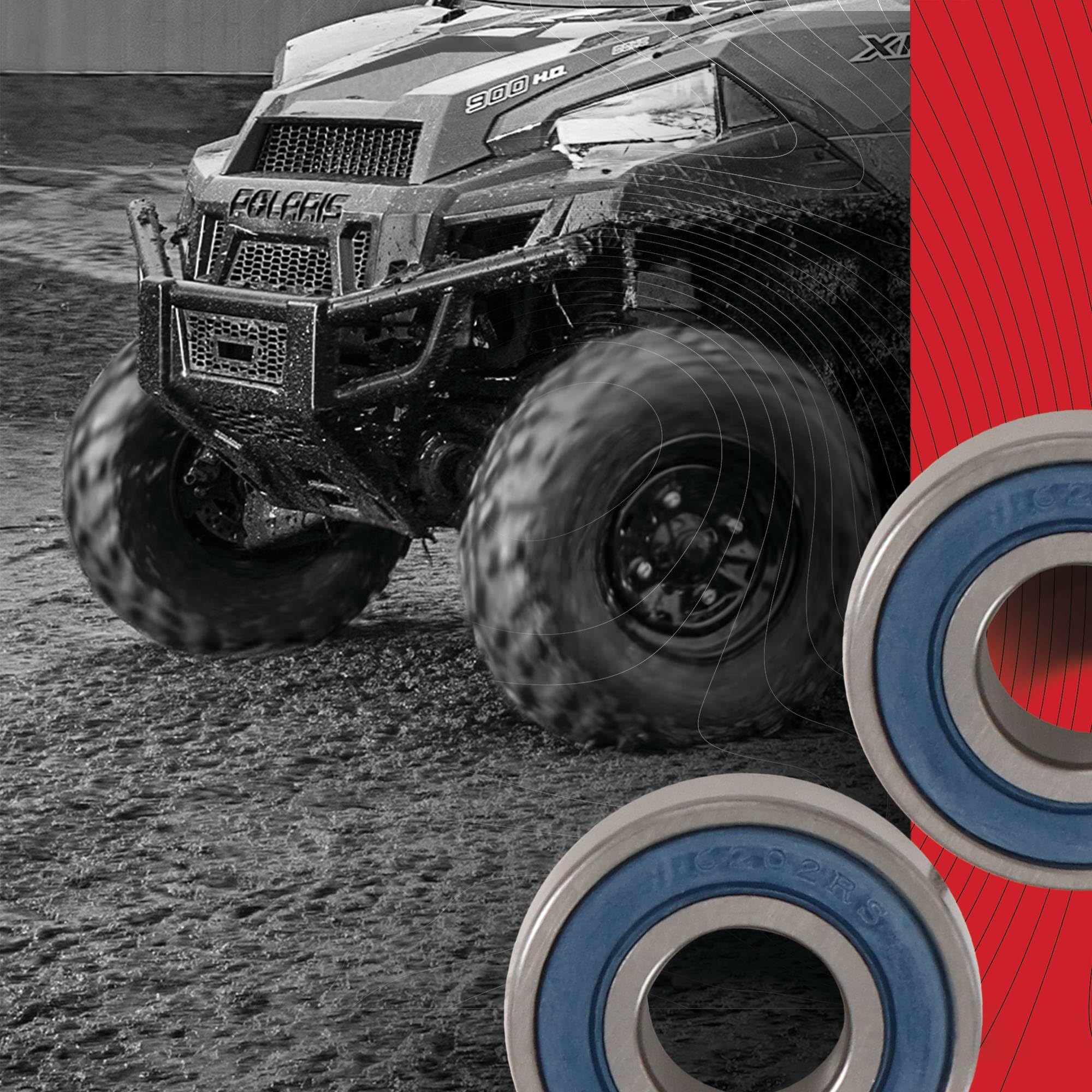 Amazon.com: New All Balls Racing Front Wheel Bearing Kit 25-1745