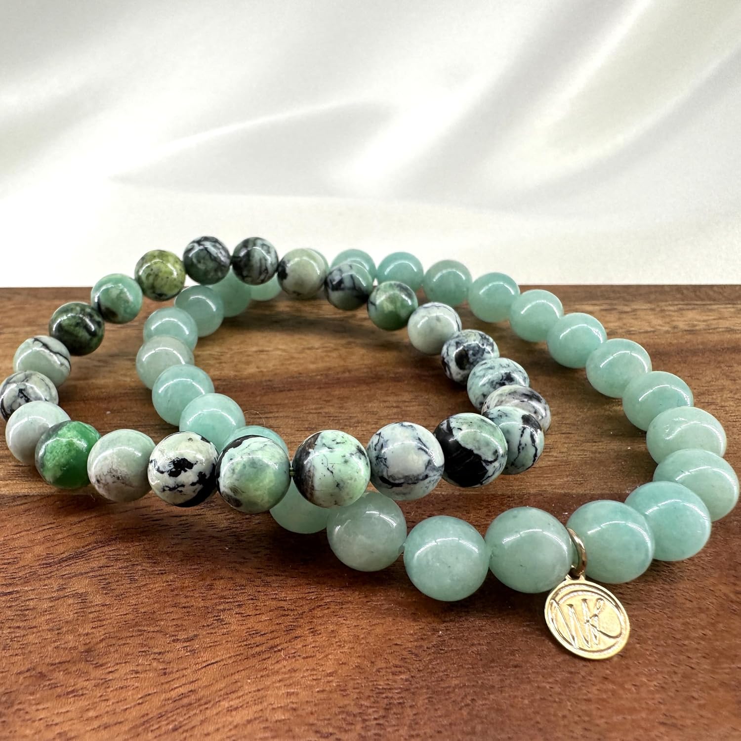 Crystal Bracelet and Crystal Bracelet Stack – Healing Stone Beads – Small Size Beads - Spiritual Energy Jewelry – Elastic, Unisex, Gift-Ready