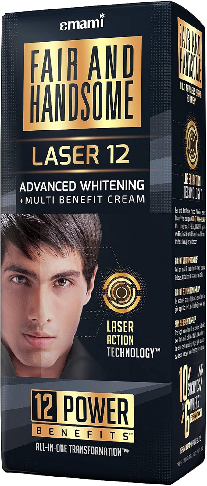 Emami Fair and Handsome Advanced Whitening And Multi Benefit Cream - 30g