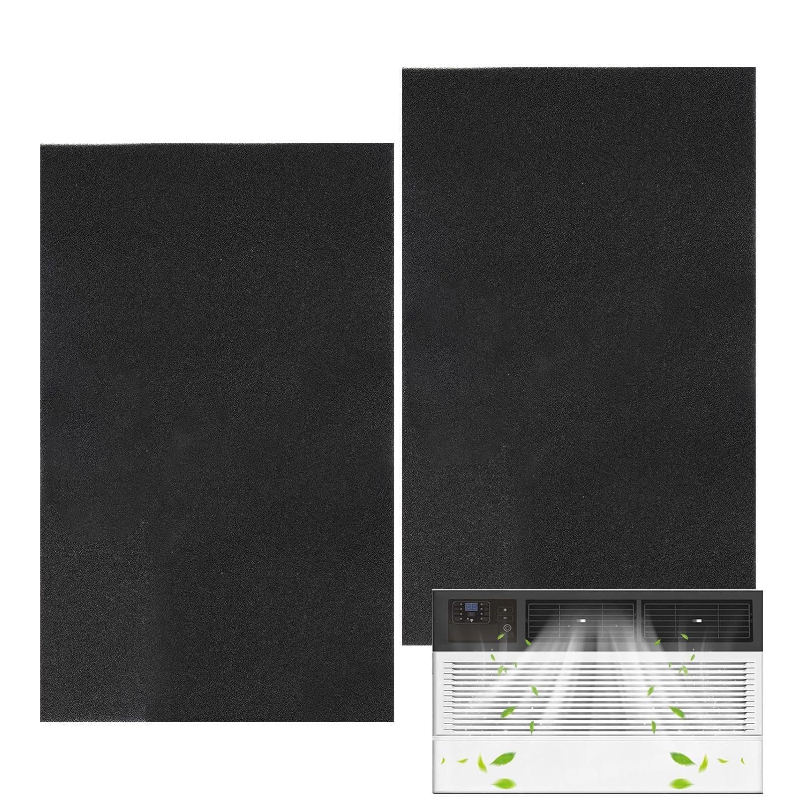Filtros de aire acondicionado, reutilizables de 24 x 15 pulgadas, filtros purificadores de aire cortables para el hogar, dormitorio, sala de estar, oficina, apartamento, dormitorio