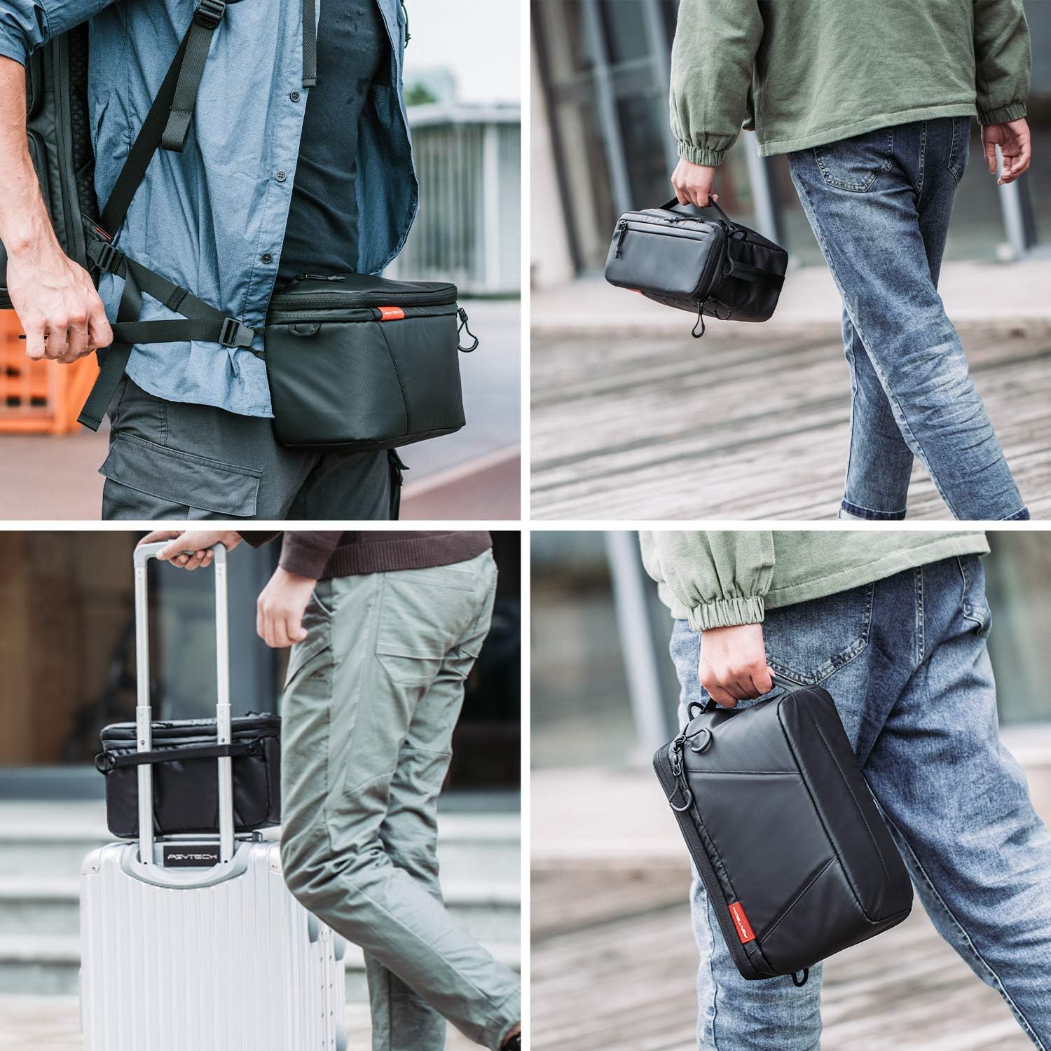 Flаѕh Dеаlѕ - 80% оƒƒ PGYTECH OneMo Shoulder Bag for DJI Air 2S/ Mavic Mini 2/ Mavic Air 2 Photographer Drones (Twilight Black)