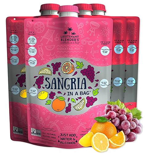 Lt Blender s Wine Freezer Sangria paquete de 4