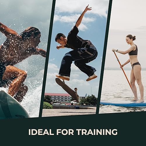 Miniatura 8 de STAASH Entrenador de tabla de equilibrio - incl. accesorios y programas de capacitación de videos GRATIS