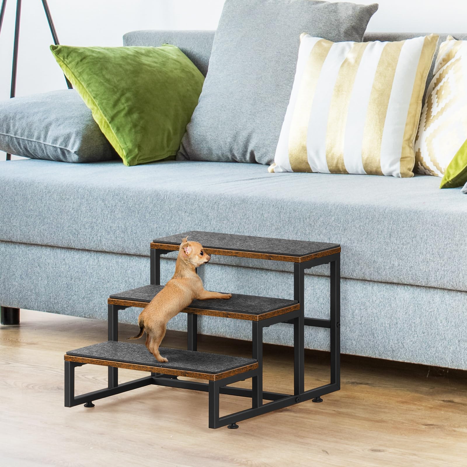 Erhabenes Hundesofa Aus Edlem Holz Mit Erhöhter Po Produktbild-Vorschau 10