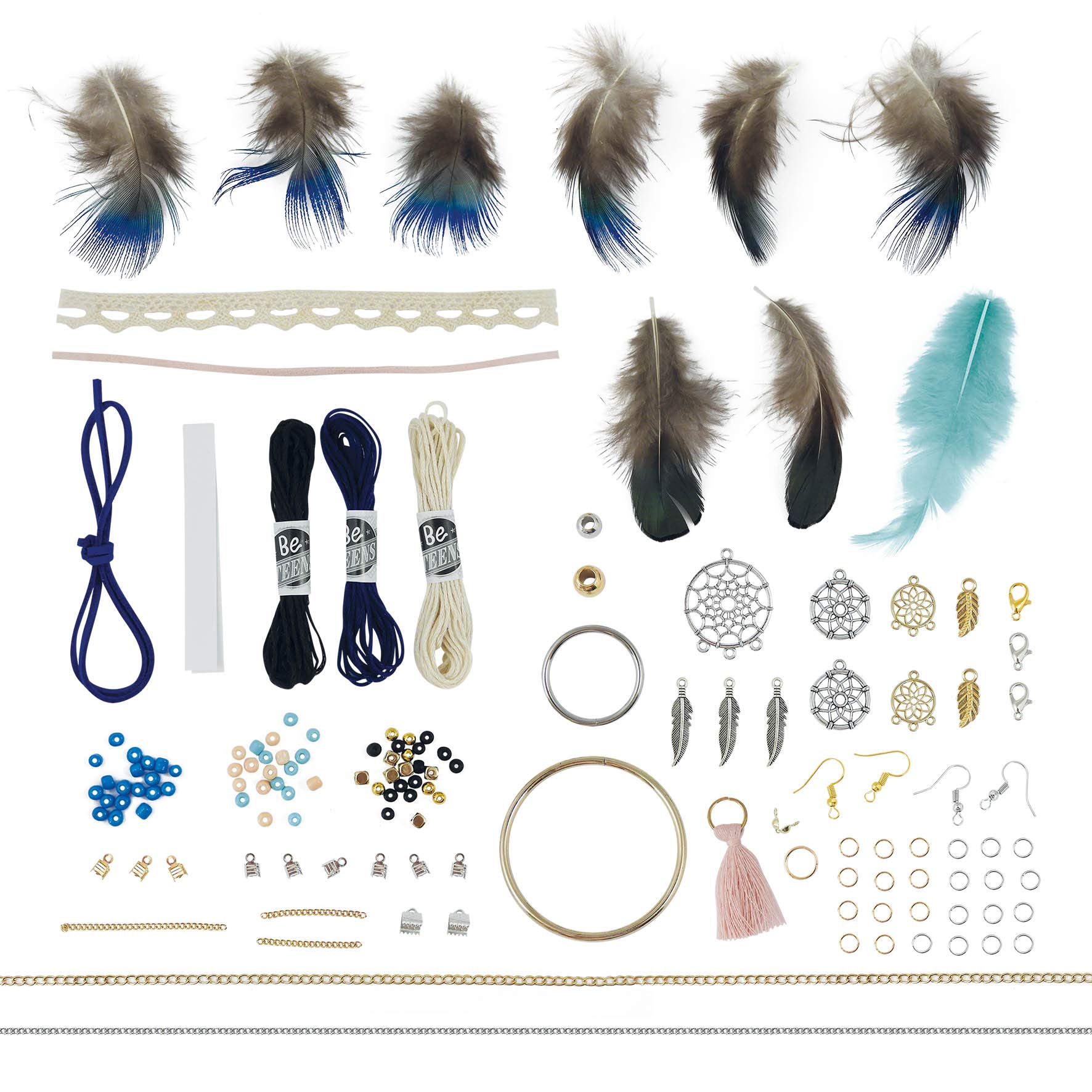 Buki France Be Teens Dreamcatcher Jewellery Making Gift Set. Create Bracelets - Image 2