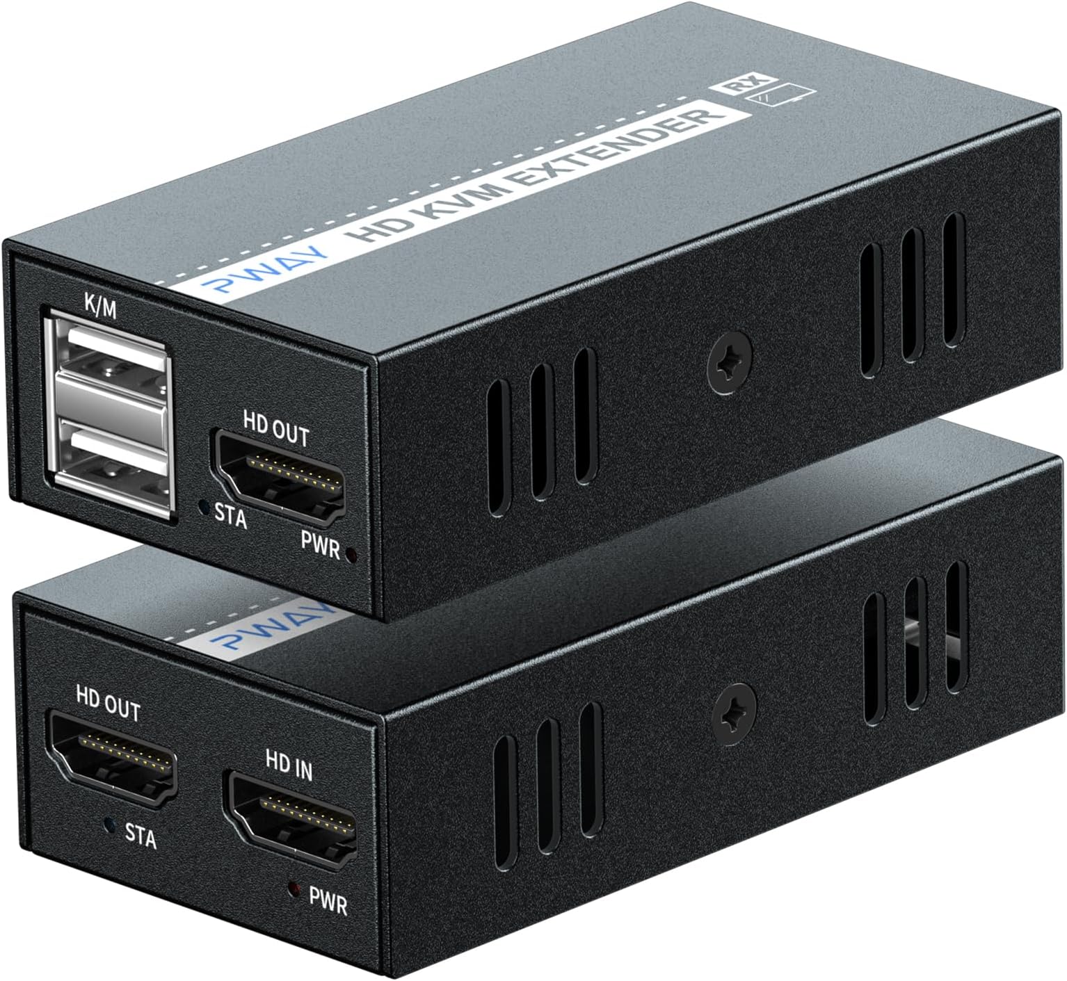 Amazon.com: 492FT HDMI KVM USB Extender Over Cat5e/6/7 - HDMI to RJ45 ...