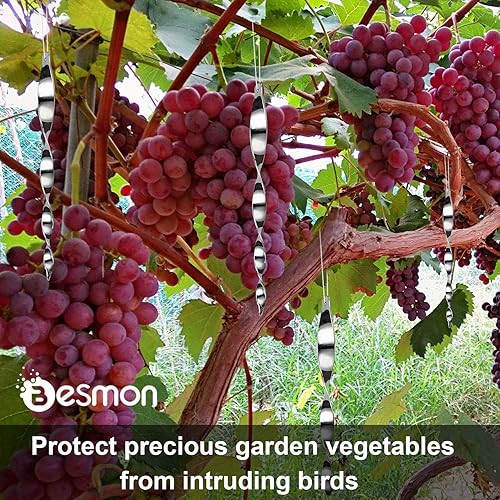 Miniatura 4 de Varillas de pájaro carpintero para casa, dispositivos reflectantes de pájaros al aire libre, varillas reflectantes para miedo, reflectores de