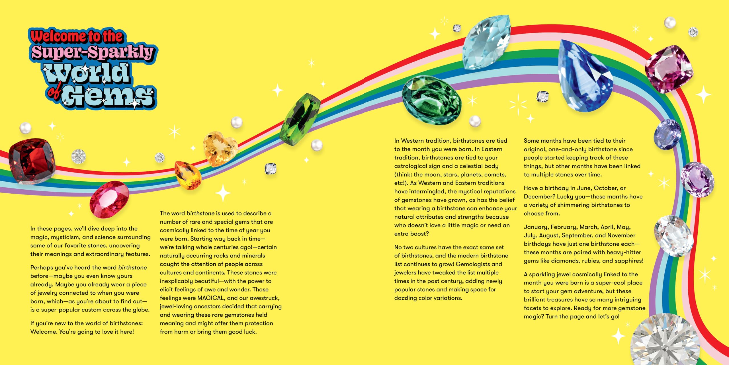 Super Smalls Super Book of Gems: Birthstone Magic, Science, Facts, and Fun