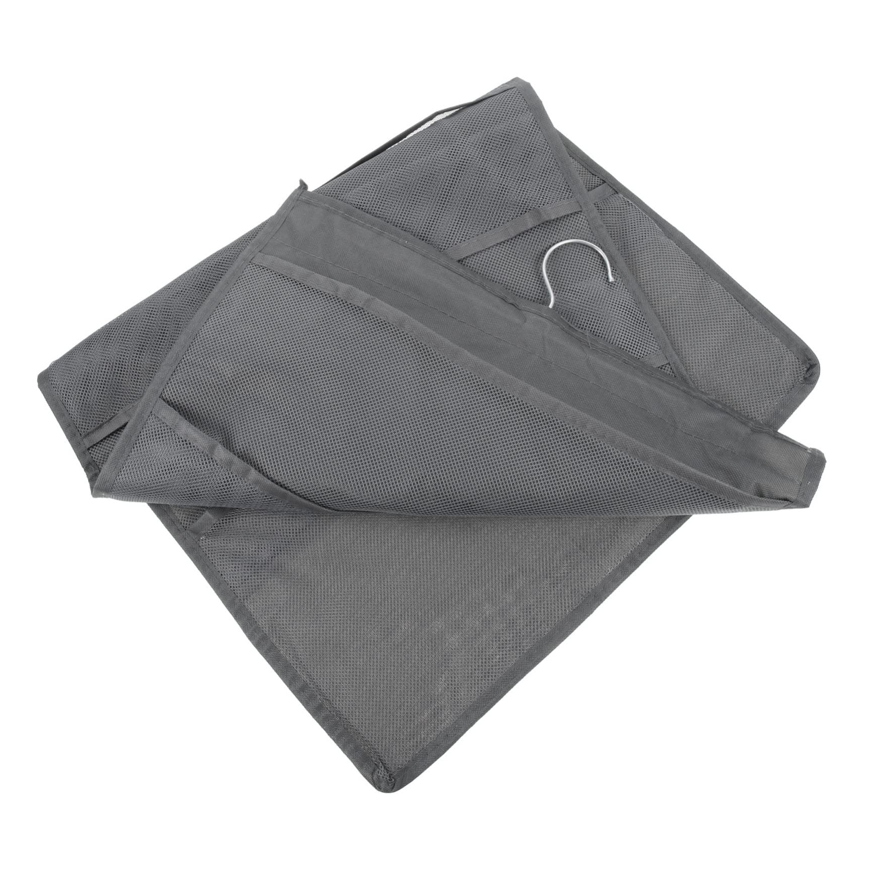 ULTECHNOVO Double Sided Hanging Wardrobe Organizer Compartment Underwear Storage Bag Multi Design for Socks Bras and Accessories Space Saving for Bedroom and Dorm Use