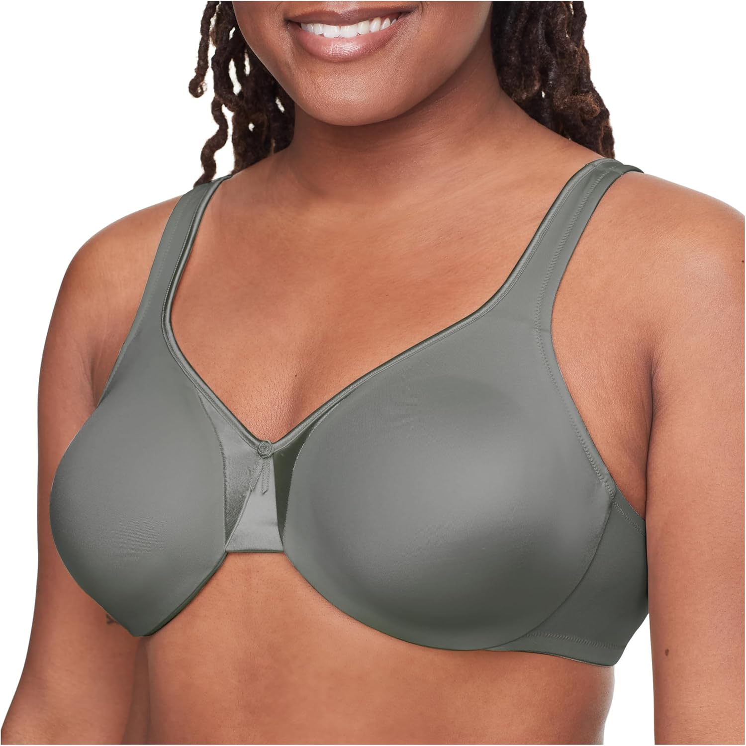 Warner's Womens Signature Support Cushioned Underwire for Support and Comfort Underwire Unlined Full-Coverage Bra 35002a - Image 2