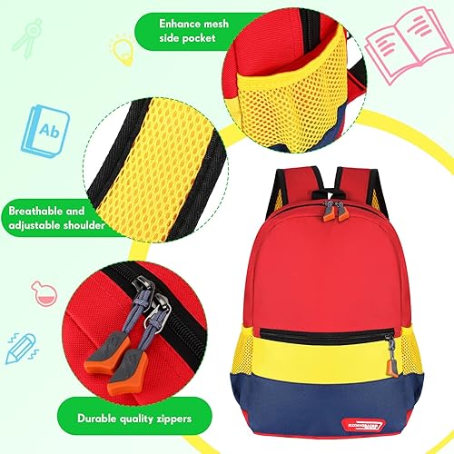 Miniatura 3 de Amylove Mochila para niños preescolares, 6 unidades, a granel, bolsas de jardín de infantes, Como se muestra en la imagen, Estilo lindo