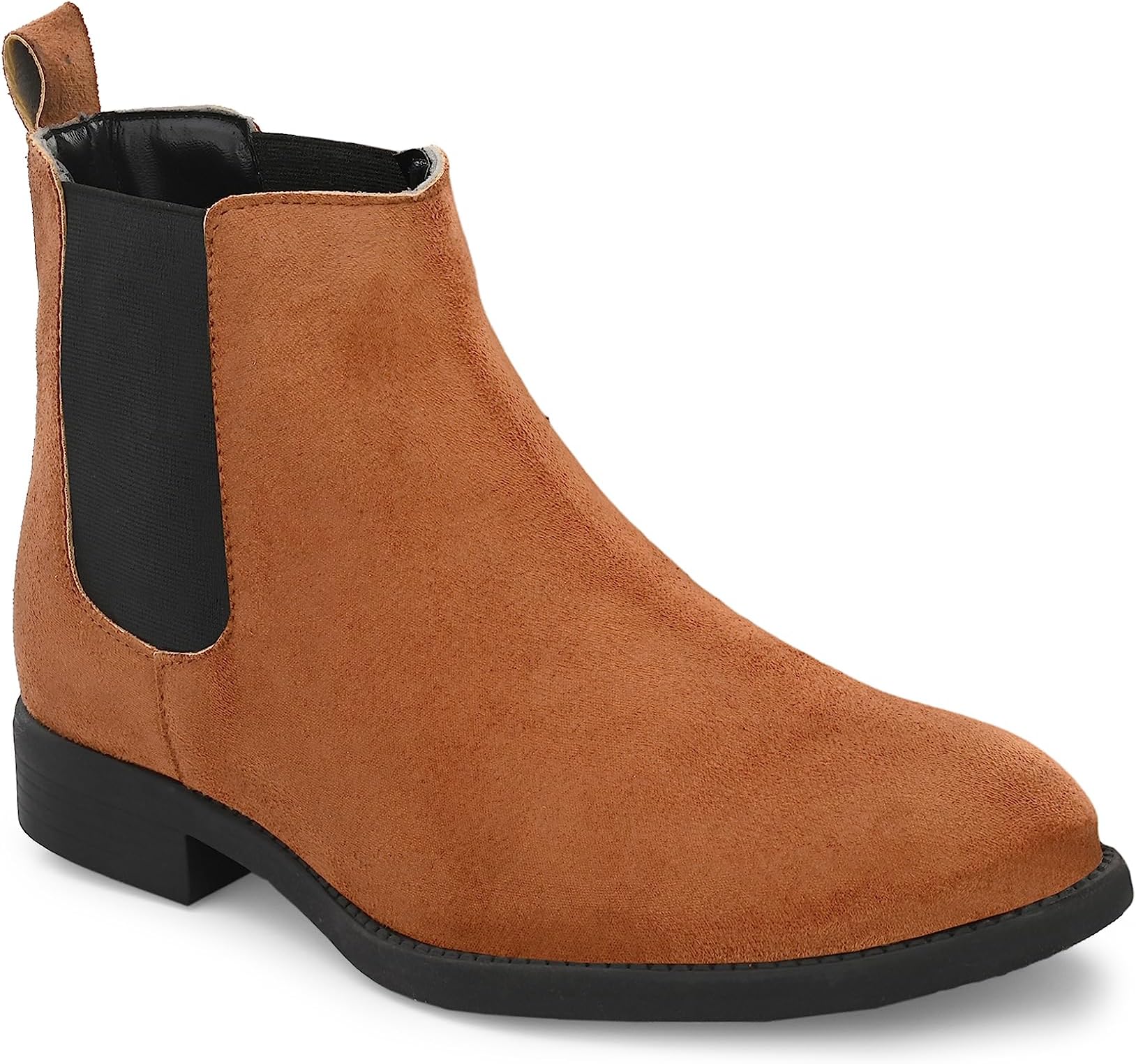 HiREL'SMen's Suede Outdoor Every Day Chelsea Boots