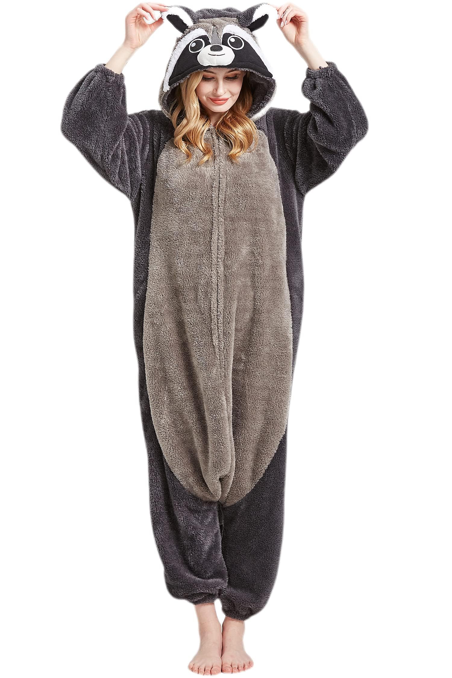 SimZoo Animal Onesie PiżAma Dla DorosłYch MężCzyźNi Kobiety ZwierząT Przebranie Na Karnawał Bielizna Nocna Unisex JednoczęśCiowa Odzież Domowa
