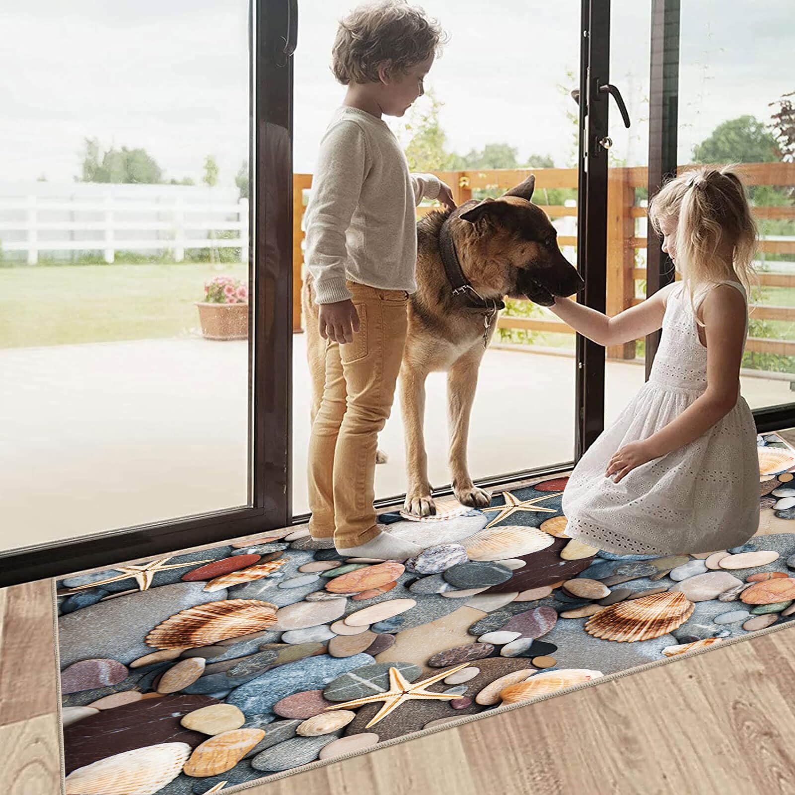 TRIBURG® Tapis Antidérapant Universel 120x100c Coupé Sur