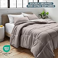 Vista 86 de Bare Home Comforter Set - King/California King Size - Ultra-Soft - Goose Down Alternative - Premium 1800 Series - All Season Warmth