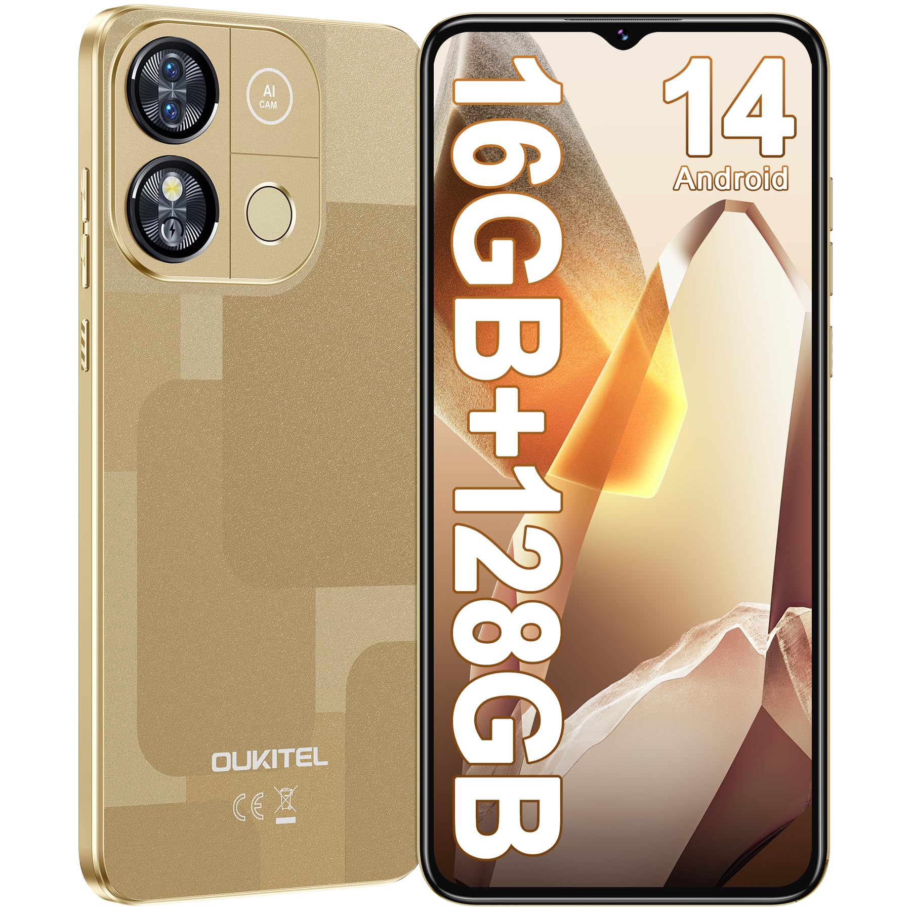 OUKITEL C57 PRO Unlocked Cell Phone Android 14 Phone
