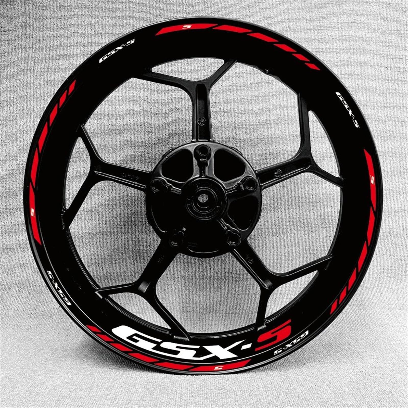 Full Set Motorcycle for Gsxs Wheel Sticker Stripe Reflective Rim for Suzuki Gsx-s Gsx-s750 Gsxs1000 750 1000 600 2022(Color4)