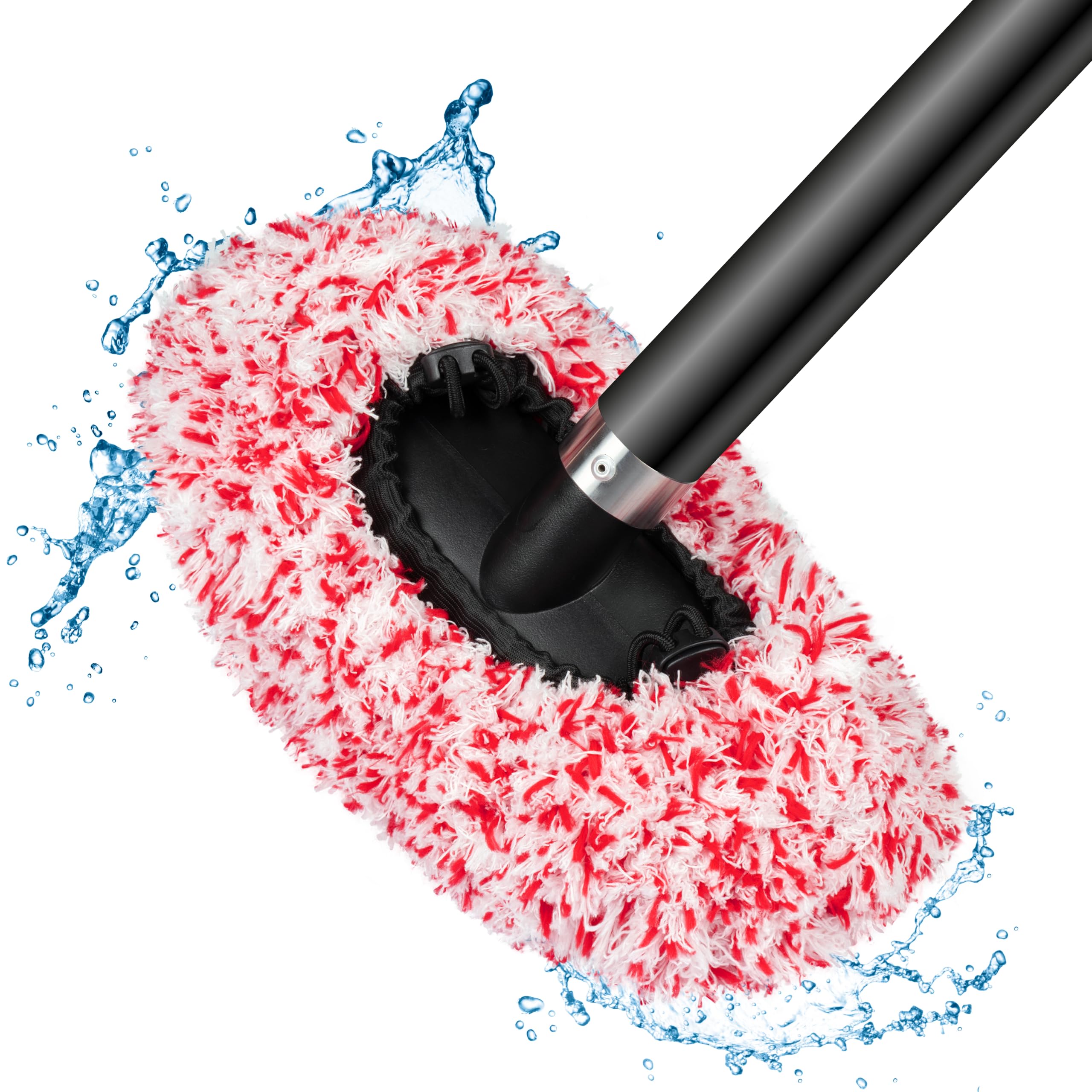 SPRINGER ZX1700 - - Housse de Brosse en Microfibre - - Universelle pour Toutes Brosses SB - - Ultra Absorbante et Douce pour la Peinture - - Housse Lavable en Machine avec Diffusion de Mousse