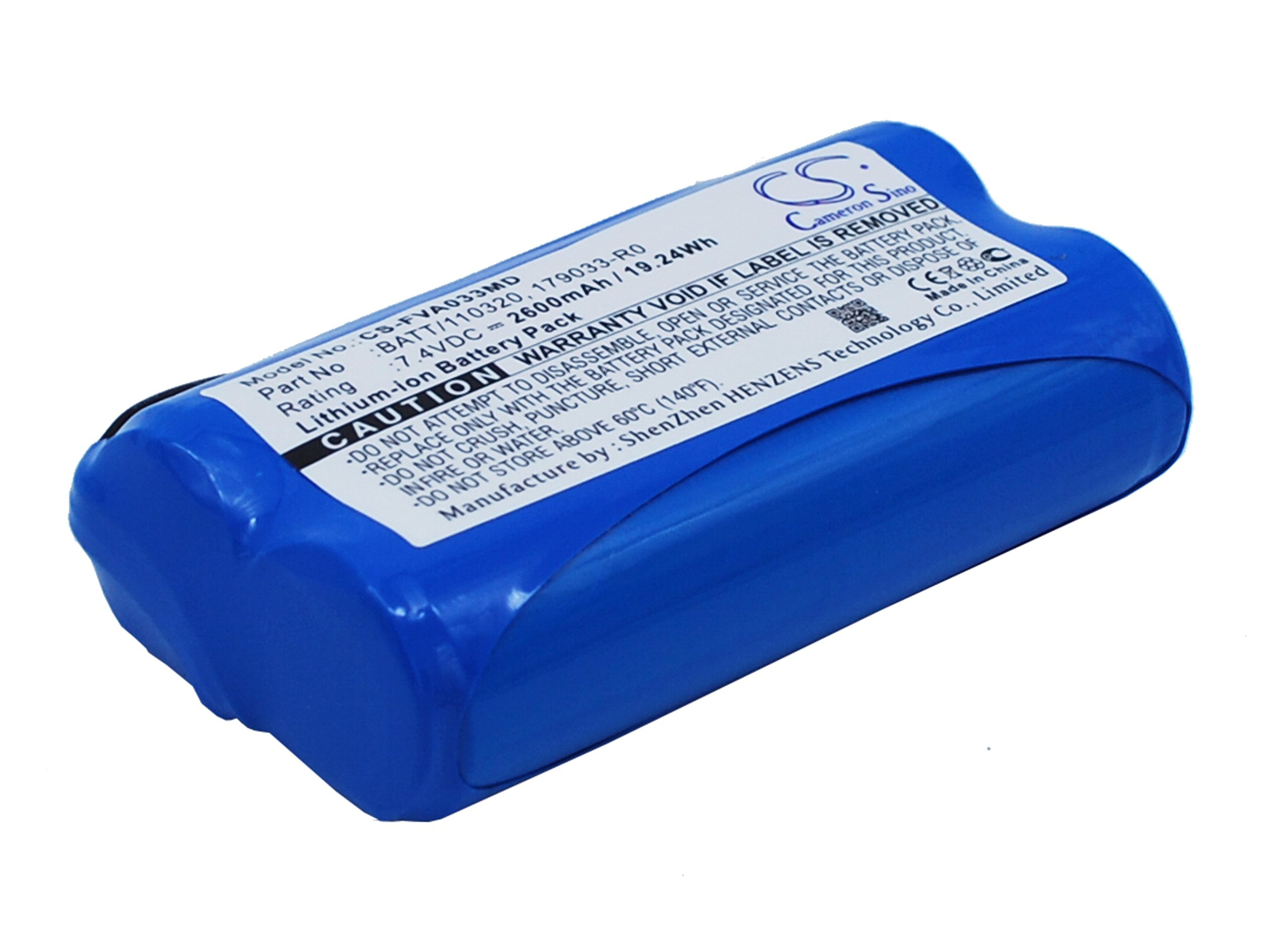 XSPLENDOR 2600mAh Replacement Battery for Fresenius Infusionspump Volumat PN 179033-R0 BATT/110320 MB1790 MB1790-O 179033-R2 88888749 179033 110320-O