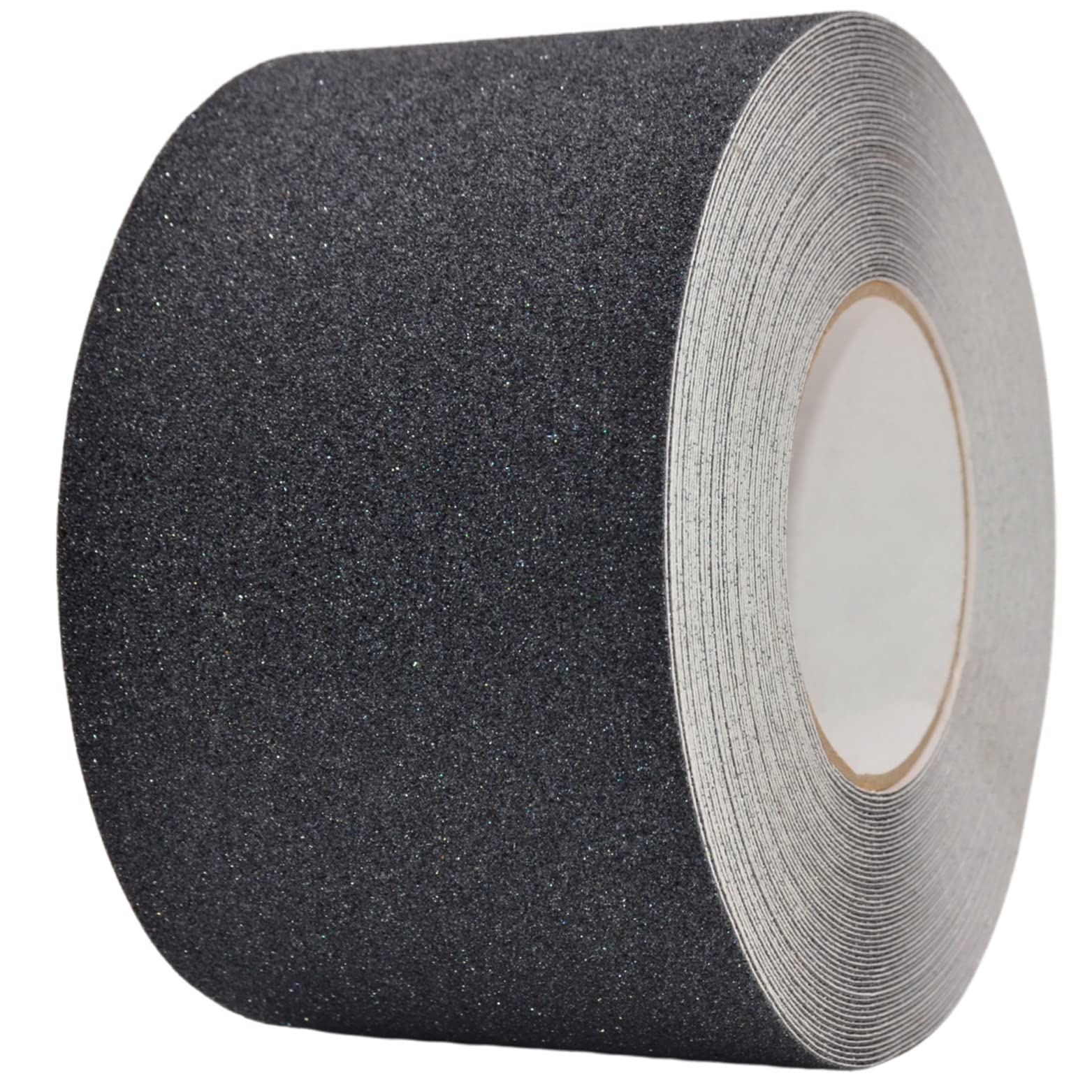 MAT Safe Step - Cinta de agarre antideslizante, color negro, 4 pulgadas x 20 yardas, rollo antideslizante para escaleras, cinta de tracción impermeable para interiores y exteriores, con óxido de