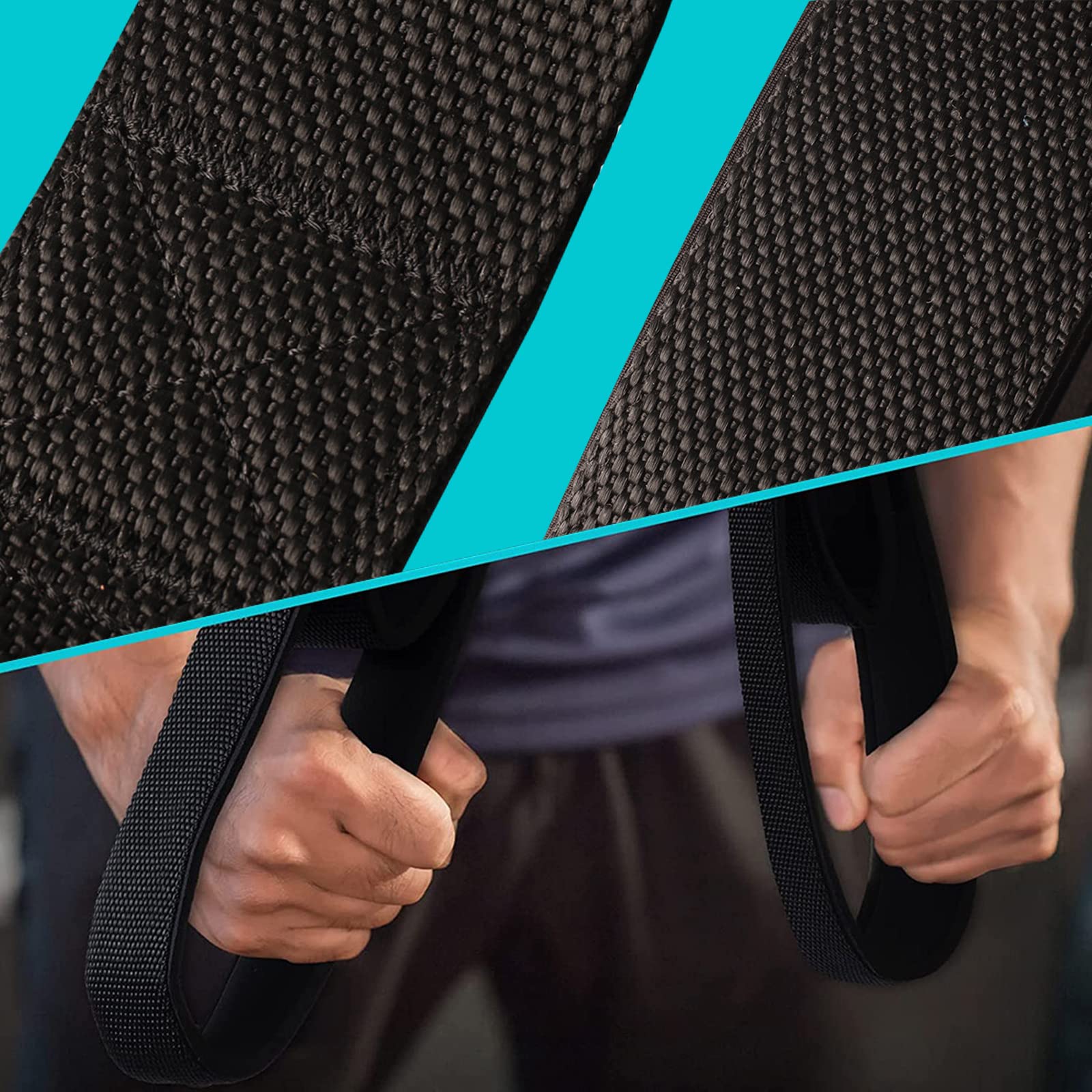 Tricep Corda di Fissaggio per Cavi di Due Dimensioni in Uno Extra Lungo Tirare Giù, Cinghie di Estensione per Tricipiti, Attrezzature da Palestra per Allenamento Domestico, Push Pull Down Tricep Rope